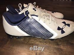 WILL FULLER #7 Notre Dame Vs Navy 2015 Game used Cleats Respect Honor Tradition