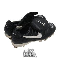Wade Boggs Autographed Game Used New York 1997 Nike Baseball Cleats Mears