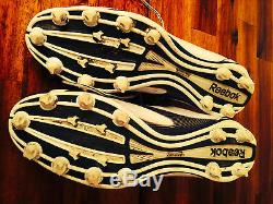 William Gay 2010 Game Used Pittsburgh Steelers Cleats