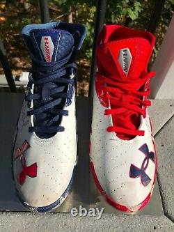 Wisconsin Badgers Chris Borland Game Used/Worn Cleats Senior Bowl 2014 49ers
