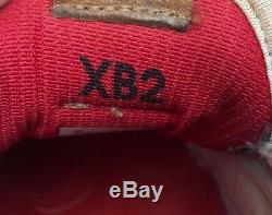 Xander Bogaerts GAME USED 2017 CLEATS signed WORN autograph Red Sox