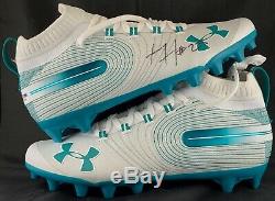 Xavien Howard autographed signed Game Used Cleats NFL Miami Dolphins PSA + LOA
