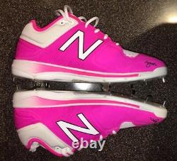Yadier Molina St. Louis Cardinals Signed Game Used/Issued Mother's Day Cleats