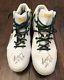 Yoenis Cespedes GAME USED 2014 CLEATS game worn SIGNED auto ATHLETICS Mets