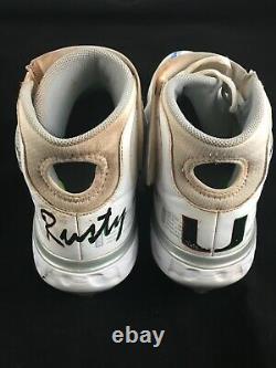 Zack Collins Chicago White Sox Signed Autographed Game Used Cleats Beckett COA